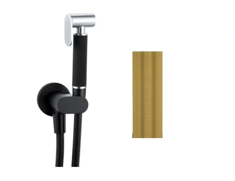 Waterevolution Flow Bidet handduschset Mässing Natur T1626LE