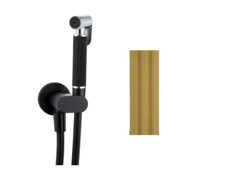 Waterevolution Flow Bidet handduschset Mässing Natur T1626LE