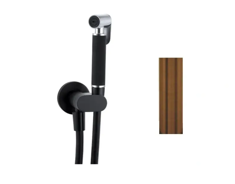 Waterevolution Flow Bidé-handduschset PVD borstad Koppar T1626CPE