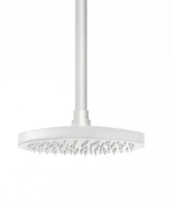 Waterevolution Flow huvuddusch 250 mm med takanslutning matt vit T164225BR