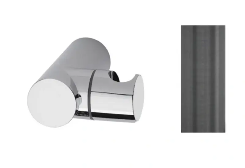 Waterevolution Flow justerbar handduschhållare GME Gun Metal T1623GME