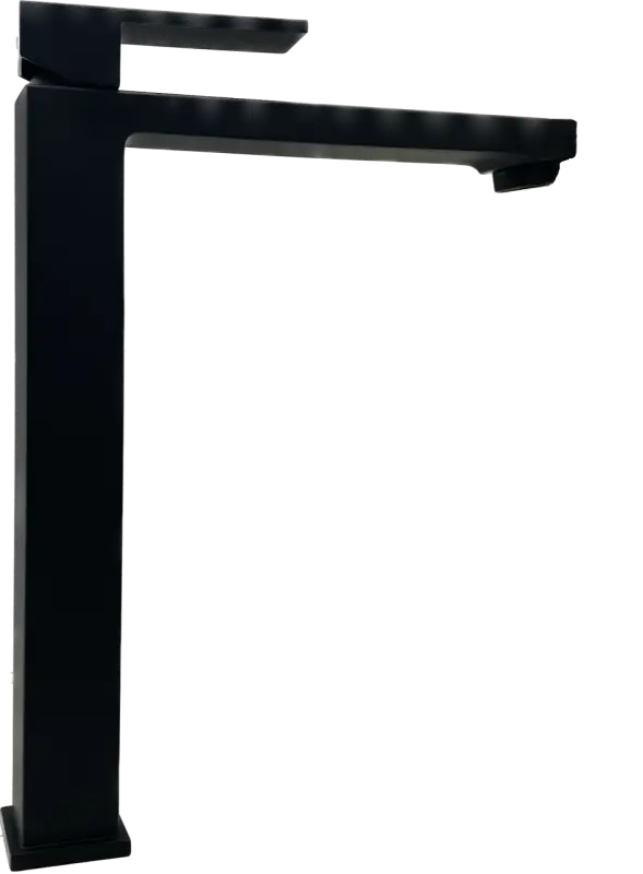 PB Kiki 1-håls hög blandare för tvättställ, matt svart