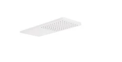 Huvuddusch Tres Vägg 21x55 cm Runda Hörn Matt Vit 29990307BM