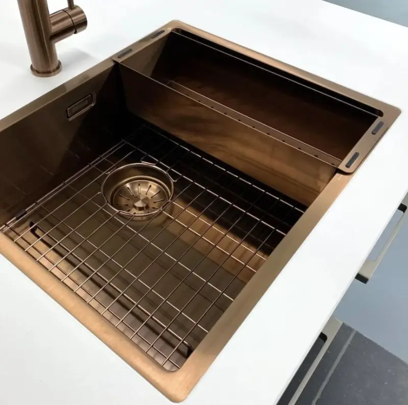 Lorreine diskho bottenställ PVD koppar koppar diskho ställ 50x40cm 1208955094