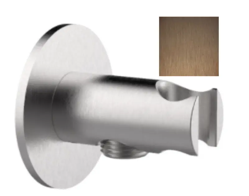 SB Rubinetterie Universell handduschhållare med vattenanslutning PVD koppar 316 1208955202