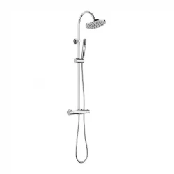 Aquadesign Orly duschset termostat med regndusch krom