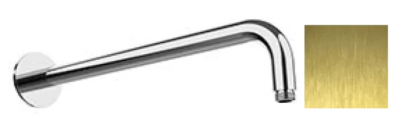 SB Rund 316 väggduscharms rund 35 cm PVD guld 1208955316