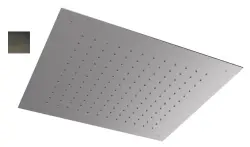 SB Square 316 Inbyggd regndusch 50x50cm PVD gun metal 1208955323