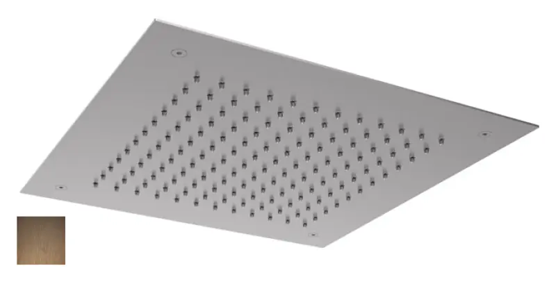 SB Square 316 Inbyggd Regndusch 38x38cm PVD Koppar 1208955327