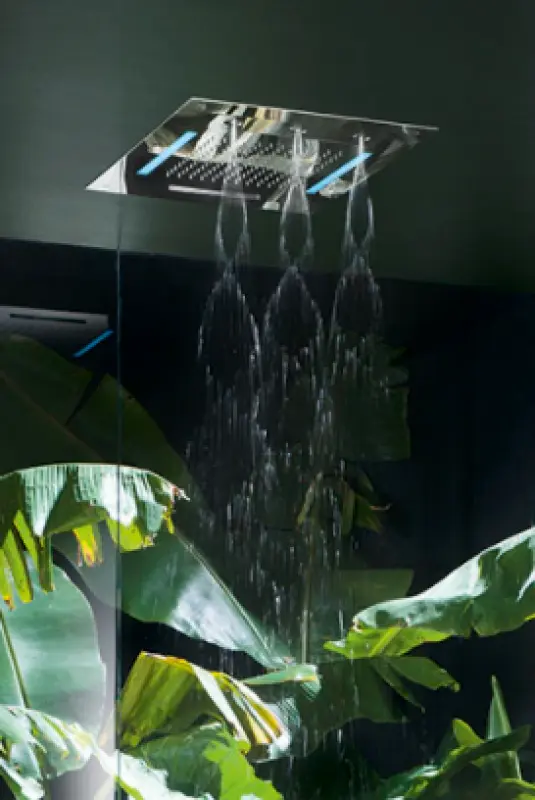 SB Spin Temptation Kromoterapi Inbyggd Regndusch PVD koppar 1208955418