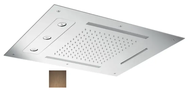 SB Spin Temptation Kromoterapi Inbyggd Regndusch PVD koppar 1208955418