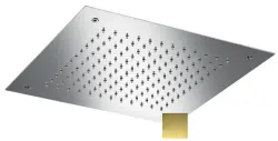 SB Square Chromotherapy Regndusch inbyggd PVD Guld 1208955467