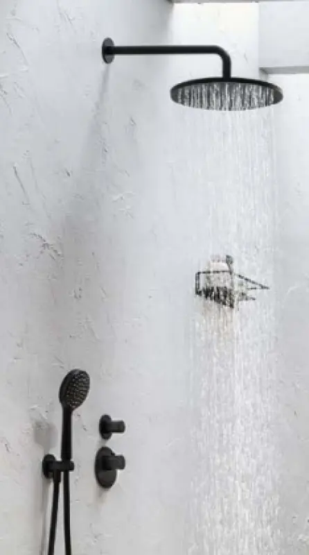 SB Round Regndusch huvuddusch plast 30 cm Matt Vit 1208955614