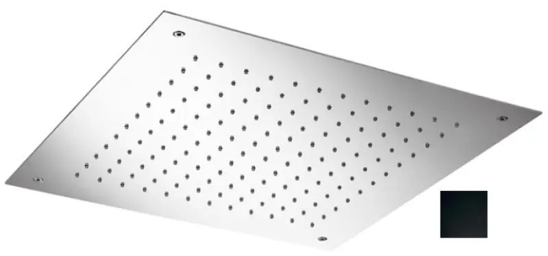 SB Temptation Inbyggnadsregndusch Fyrkantig 50x50cm Matt Svart 1208955776