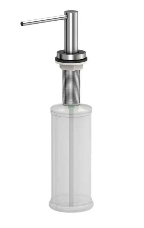 Quadri Swindon Luxe Inbyggd Tvålpump Rostfritt Stål påfyllning ovanifrån 1208956048