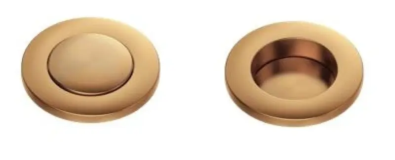 Quadri London kopparavloppsset diskho inklusive bräddavlopp och tryck för att öppna-knapp koppar 1208956063