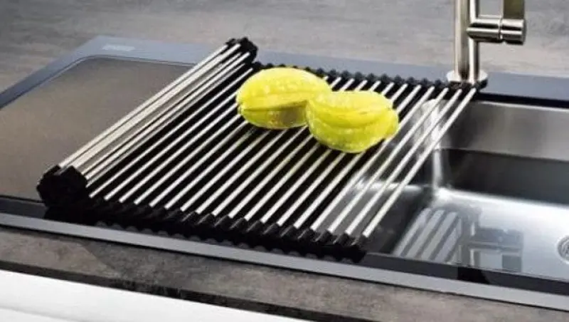 Quadri RVS Rullmatta över och för diskho 43 x 32 cm 1208956470