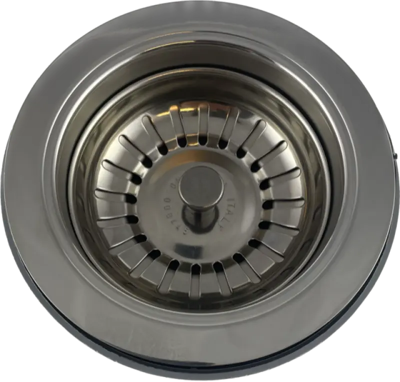 PB klassisk krom avloppssats för en köksdiskho med korgpropp, låsbar 1208956473