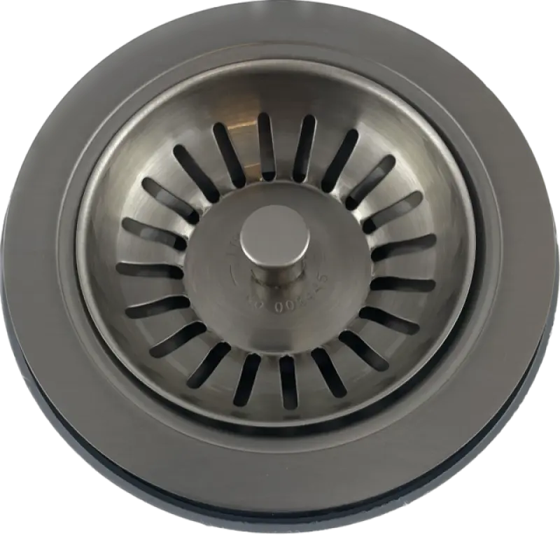 PB klassisk avloppssats i rostfritt stål för en köksvask med stängbar korgpropp 1208956476