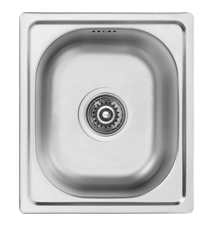 Ausmann Basic liten rostfri infällningsdiskho 33x38 cm inklusive sifon 1208956972