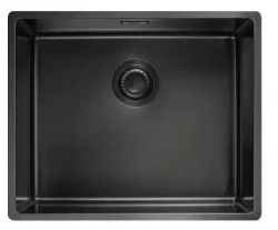 Franke Mythos Masterpiece BXM 210.50 PVD Gun Metal Diskho 500x410mm Planmontering och Undermontering 127.0672.129