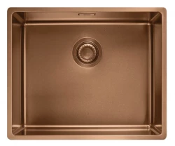 Franke Mythos Masterpiece BXM 210.50 PVD Koppar Diskho 500x410mm Planmontering och Undermontering 127.0674.363
