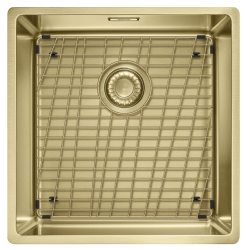 Franke Mythos Masterpiece BXM 210.40 PVD Guld Diskho 400x410mm Infälld och Underlimmad 127.0674.582