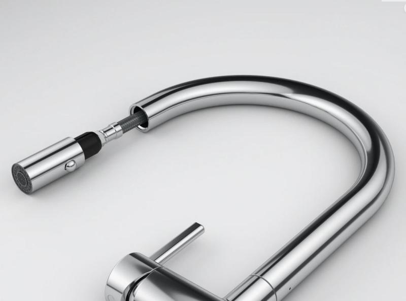 Franke Active J Köksblandare krom med utdragbar dusch 115.0653.401