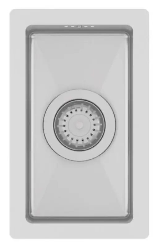 Ausmann Eller liten rostfri diskho 16x30cm för planmontering, undermontering och övermontering 1208957115