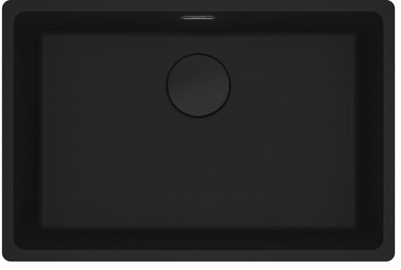 Franke Maris MRG 210 / 110-62 Fragranite svart utgåva matt svart diskho planmonterad