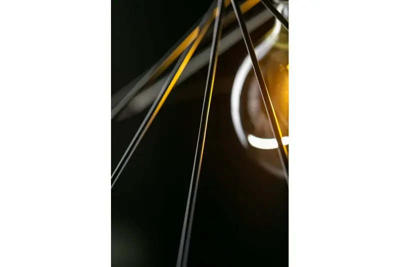 Dekor Tilia svart modern dekorativ trådhänglampa 7849