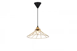 Decor Tilia modern gyllene dekorativ trådpendellampa 7863