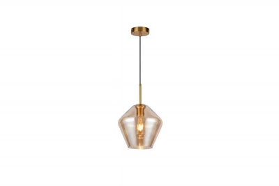 Dekor Lime 332 mm hög modern bärnstensfärgad hänglampa 7887
