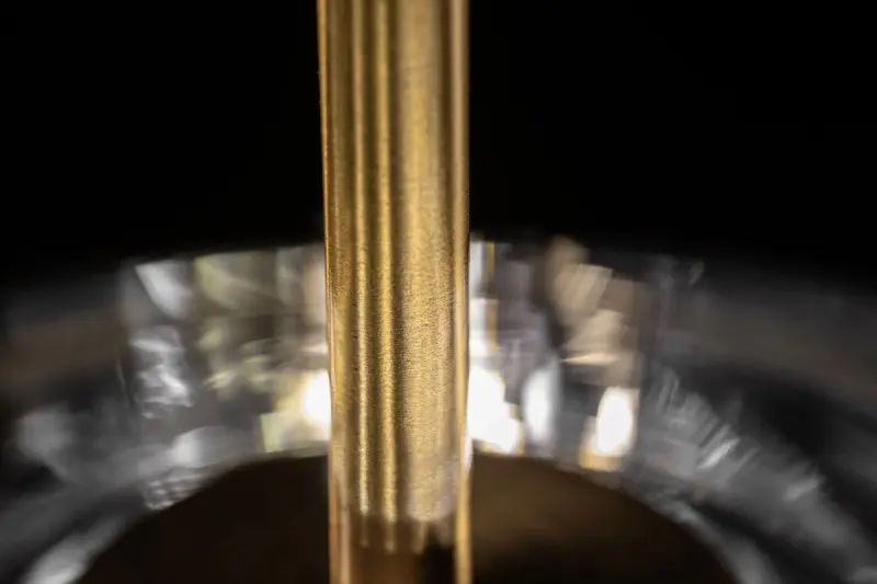 Dekor Lime 332 mm hög modern bärnstensfärgad hänglampa 7887