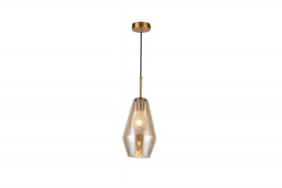 Dekor Lime 397 mm hög modern bärnstensfärgad hänglampa 7900