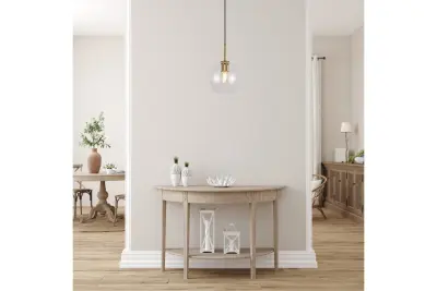 Dekor Giglas klotformad glashänglampa 8013