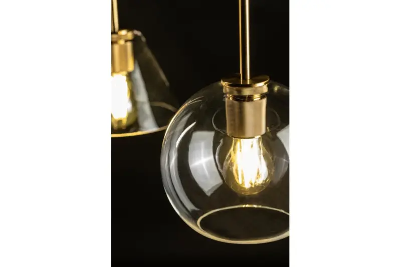 Dekor Giglas klotformad glashänglampa 8013