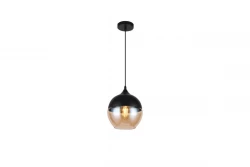 Dekor Lender modern hänglampa av metall och glas bredd 200 mm 8389