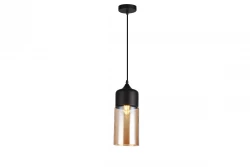Dekor Lender modern hänglampa av metall och glas bredd 130 mm 9300
