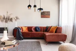 Decor Lender modern hänglampa av metall och glas med 3 ljuskällor 9270