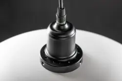 Dekor Horizon matt vit industriell hänglampa 4499