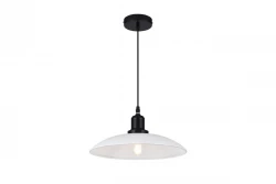 Dekor Horizon matt vit industriell hänglampa 4499