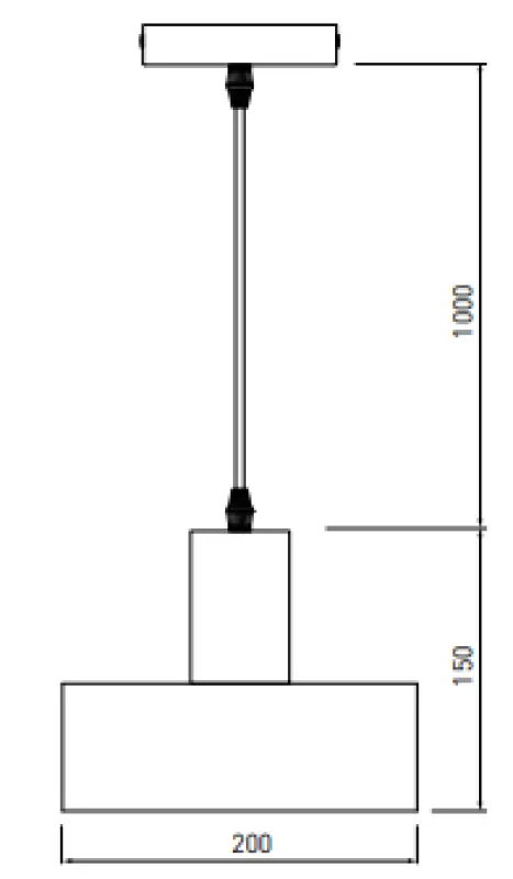 Decor Selvia hänglampa koppar med mässingsfinish diameter 20 cm 3222