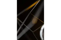 Dekor Rosa svart geometrisk hänglampa bestående av 2 svarta kuber 3437