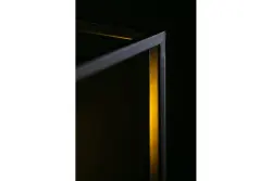 Decor Diu svart geometrisk hänglampa med 1 ljuskälla bredd 15 cm 3598