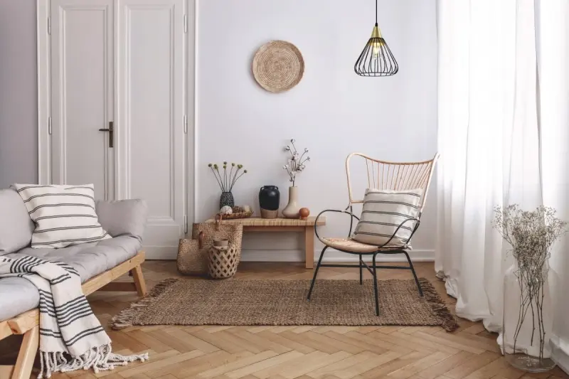 Dekor Tess svart gyllene metall konformad trådpendellampa 2394