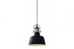 Dekor Noor elegant svart hänglampa med koppar element 2691