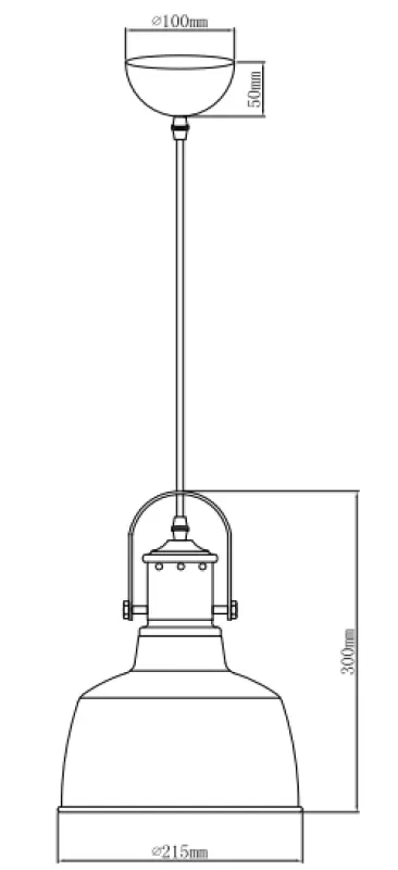 Dekor Noor elegant svart hänglampa med koppar element 2691
