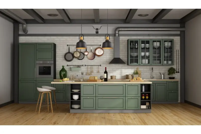 Dekor Monroe modern svart och guld hänglampa 6958