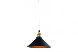 Decor Mani svart guldmetall hänglampa diameter 30 cm 4076